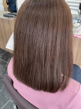 ラポールヘア イオン東長崎店 ミディアム/ストレート/切りっぱなしミディアム/30代40代50代