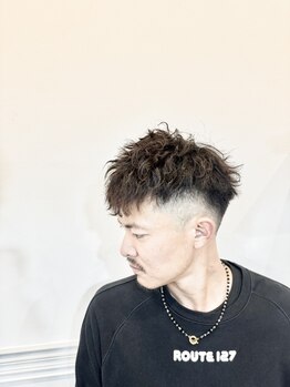 メンズカット&メンズパーマで圧倒的な再現性!癒しとおしゃれの両方を求めるMen'sに◎忙しい朝も簡単に♪