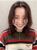ミディアム×ランダムパーマ＊
