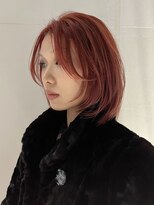 ローエ バイ デコ(Rohe by DECO)&nbsp;【廣川】レッドブラウン/レイヤーカット/レイヤーボブ