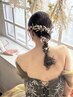 （要TEL）袴着付け＋ヘアセット ￥14300