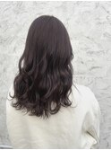 ラベンダーグレージュ/ブリーチなしカラー/サロントリートメント