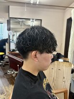 アート(art)&nbsp;波巻きパーマ/メンズマッシュ