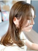 ■メルティカラー/大人かわいい/エアーストレート元町17-1
