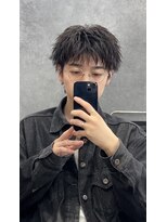 ラクーントウキョウ(RACCOON.TOKYO)&nbsp;【2way】ツイストパーマ　スパイキーショート　刈り上げなし