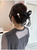 参列ヘアアレンジ
