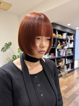 シアン ヘア デザイン(cyan hair design) 【cyan】ブリーチなしダブルカラー