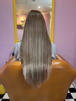 どぅ~す 梅田店 ブリーチカラー+エクステ+カット