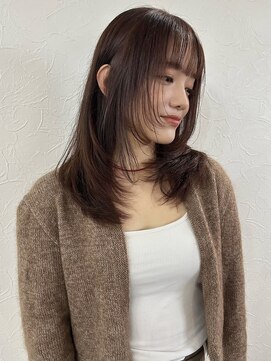 ヴィアーレアンクスタイル(VIALE Ank style) 秋brown＋レイヤーカット