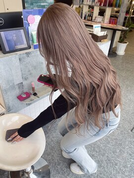 美容室 サワコ 国府店(SAWAKO) クリアパールミルクティー