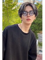 メンズサロン スライバイリアオオサカ(Sly By Ria OSAKA) センターパート/メンズメッシュ/毛流れヘア【梅田/大阪】