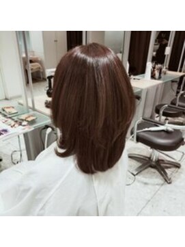 シエクル ヘアアンドスパ 吉祥寺店(SIECLE hair&spa) 大人美人ミディアムレイヤースタイル