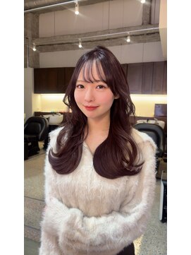 ウィクシーミミ 栄矢場町店(wixy mimi) 大人っぽいピンクブラウンヘア