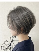 グリー ヘアープロデュース(Gree hair produce) ボブレイヤー×シルキーグレージュ