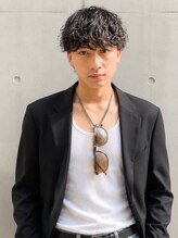 グランド 姫路店(GRAND)&nbsp;黒髪×マッシュ×無造作パーマ