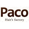 ヘアーズファクトリー パコ(Hair's factory Paco)のお店ロゴ