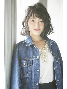 ナナナパレナ 梅田店(nanana parena) 暗髪でも◎ニュアンスパーマスタイル【nananaparena】