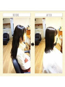 ヘアー ダンクユー(hair Dank u) ナチュラル矯正