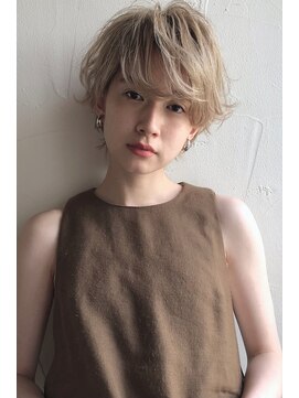 ベル 銀座5丁目店(Belle) アッシュカラーゆとりマッシュショート
