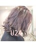 《学割U24》カット+シアーグレージュ透明感カラー ￥6,000