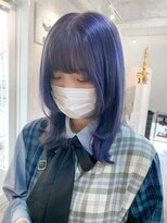アクトゥス(AEQUITAS) ブルーバイオレット×ロングウルフ