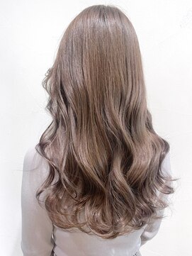 アイティー バイ アルバム 浦和店(IT by ALBUM) グレージュロング_ミニウルフテラコッタくすみブルー_ba356521