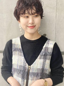 クリアーオブヘアー 栄南店(CLEAR of hair) 丸みショート＋パーマ