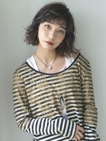 エミュ 表参道 青山(emu)&nbsp;【emu井上信洋】デジタルパーマのしっかりウェーブボブ/20代30代