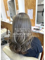 ダブルケーツー 倉敷店(wk-two)&nbsp;☆大イメチェンWカラー silver beige☆