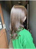 艶感♪髪質改善カラー大人可愛いグレージュ20代30代ピスタチオ
