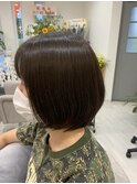 伸ばし中のボブ