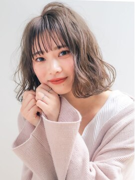 ロンドポレール 北千住(Lond polaire) 縮毛矯正×グレージュカラー×デザインカラー×シルキーベージュ