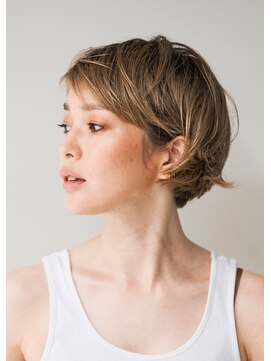 オンカラー(ON.COLOR) 大人ハイライトグレージュショート40代50代