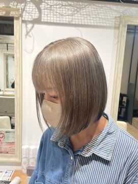 ゼストカロン(ZEST Kalon) グレージュ×ブルー裾カラー