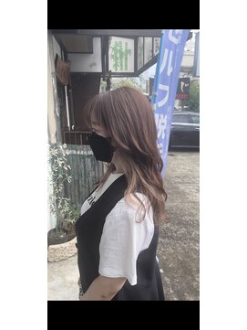 ラブユイット(LOVE HUIT) インナーカラーミルクティベージュ(*^^*)