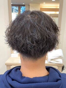 アルターリール(aL ter Rire) ハイライト/マッシュパーマ/ウルフ/アッシュブラック/中村郁未