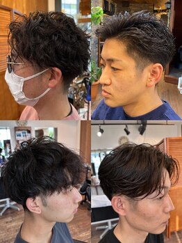 ヘアーアンドリラクシング キャビン(Hair&Relaxing CABIN)の写真/学生～社会人までメンズパーマならCABIN♪最近流行のスペインカールもお任せ下さい◎