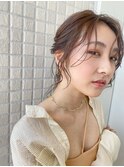 【misa】ヘアアレンジ/お呼ばれアレンジ/おくれ毛