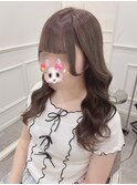 ぱっつん前髪×流しバング＊まゆ