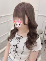 リルミー(Lilme) ぱっつん前髪×流しバング*まゆ