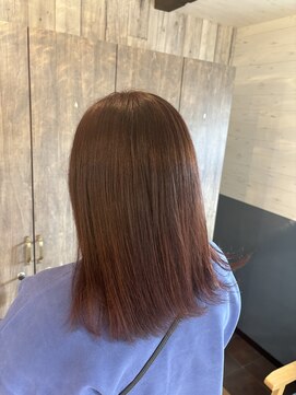 スカイ(SKY) ピンクカラー/暖色系カラー/ブリーチなし