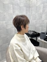 イーズ バイ インス(Yeeee.s by INCE)&nbsp;白髪ぼかし/白髪改善カラー/ショート/透明感カラー/脱白髪染め