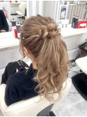 ガーリースタイル/心斎橋/ヘアメ/セットサロン