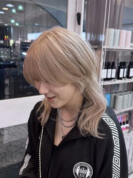 ジーテ(gite) ハイトーンウルフ「横浜/縮毛矯正/髪質改善」