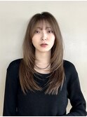 20代30代40代 顔周りカット×フェイスレイヤー