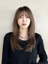 20代30代40代 顔周りカット×フェイスレイヤー