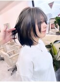 縮毛矯正履歴でも◎髪質改善ダブルカラーカット【神栖美容室】