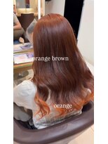 ロハスバイケンジ(LOHAS by KENJE)&nbsp;オレンジブラウン×オレンジ