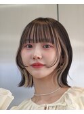 フェイスフレーミング/くびれボブ