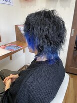 ココカラヘアー プラス(cococara‐hair plus)&nbsp;インナーブルー×ツイストスパイラル